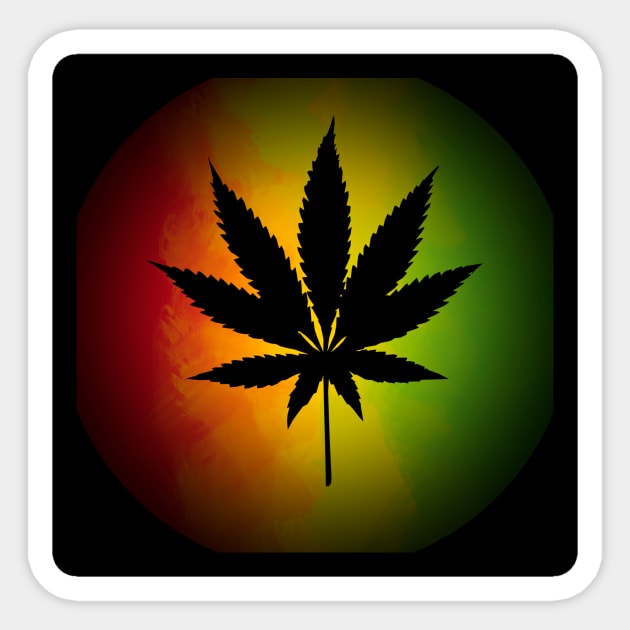 marijuana legalize Sticker by conquart